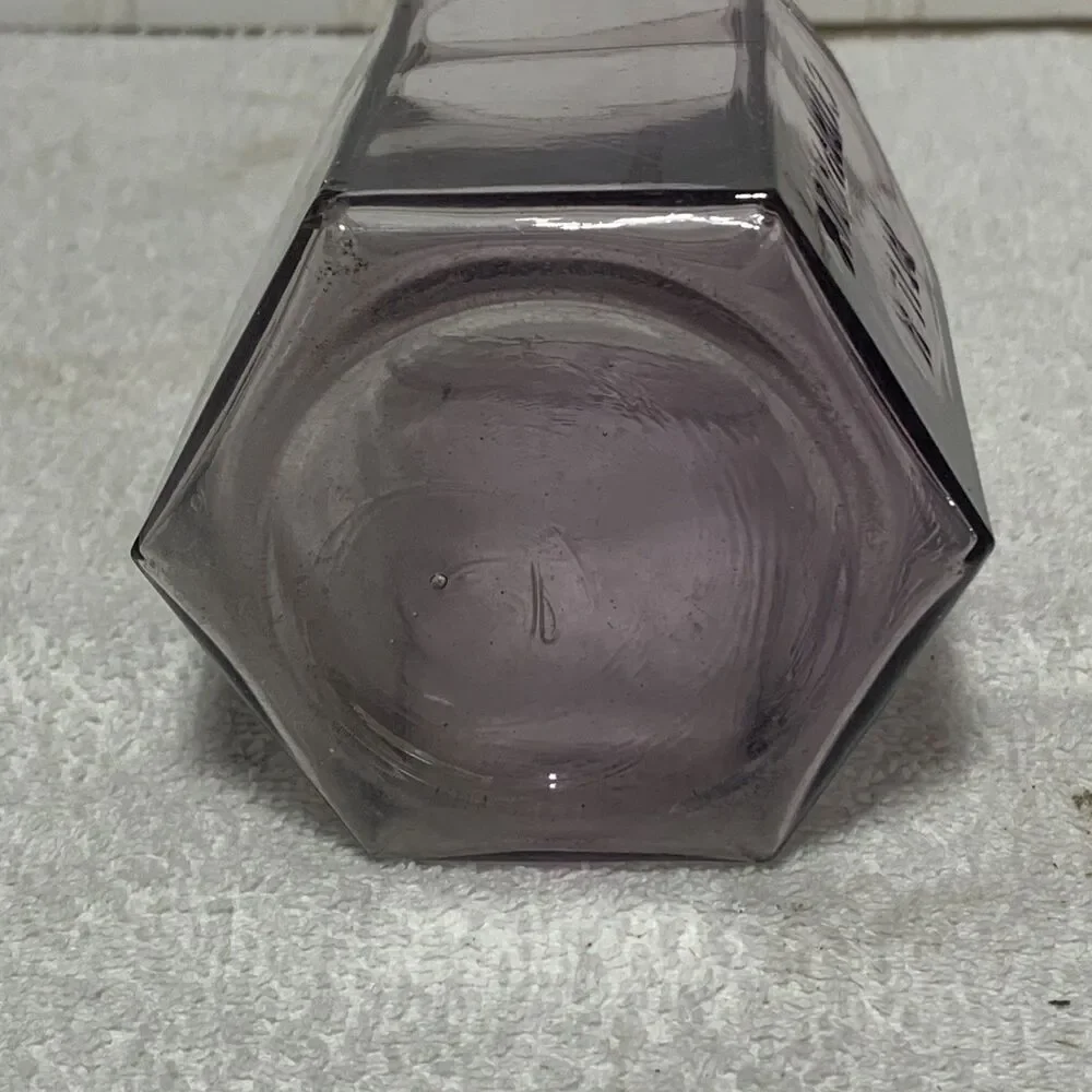 Rare Purple Borden’s Condensed Milk Company Jar 4.25”